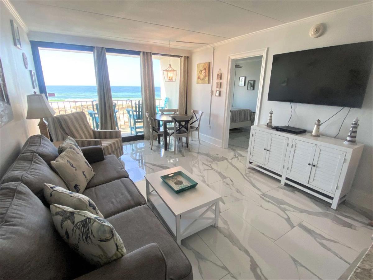 Island Winds East 202 By Albvr - Beautifully Renovated Beachfront Condo & Steps Away From Hangout & More! Галф Шорс Экстерьер фото